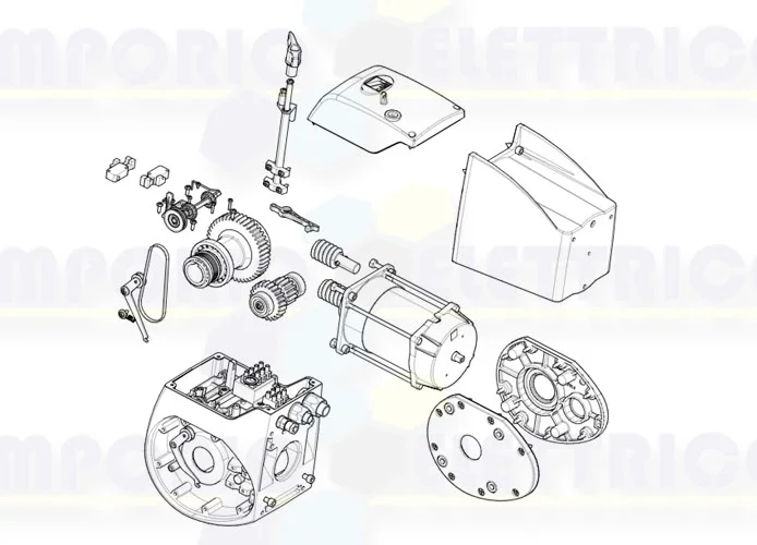 came page pièces détachées pour moteur 001c-bx c-bx