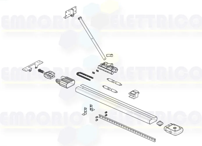 came page pièces détachées pour rail à chaîne 001v0679 v0679