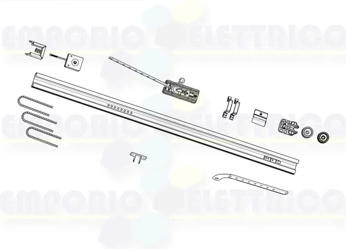 came page pièces détachées pour rail à courroie 001v06005 v06005