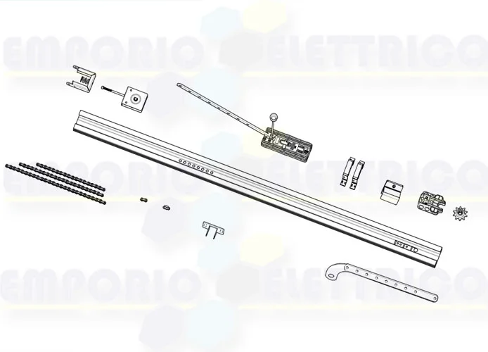 came page pièces détachées pour rail à chaîne 001v06003 v06003