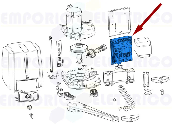 came pièce détachée carte électronique zl94 fast40 3199zl94