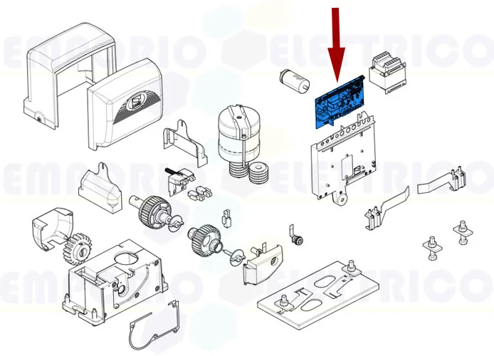 came pièce détachée carte électronique zbx6n 88001-0071