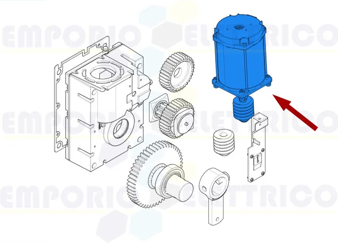 came pièce détachée groupe moteur g2500 119rig090