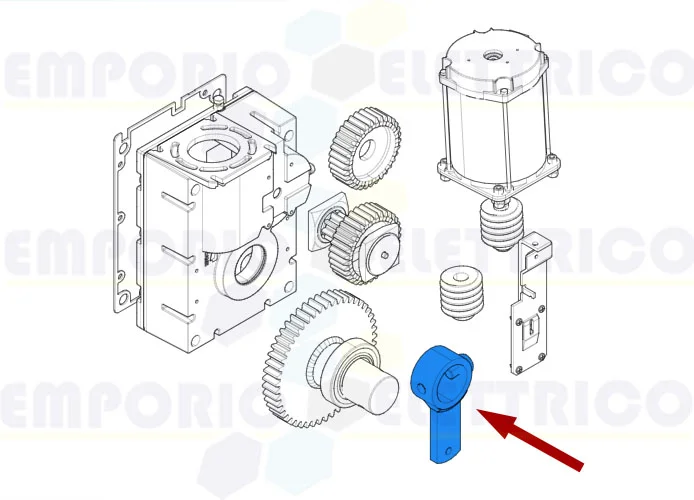 came pièce détachée bras à transmission g2500 119rig091