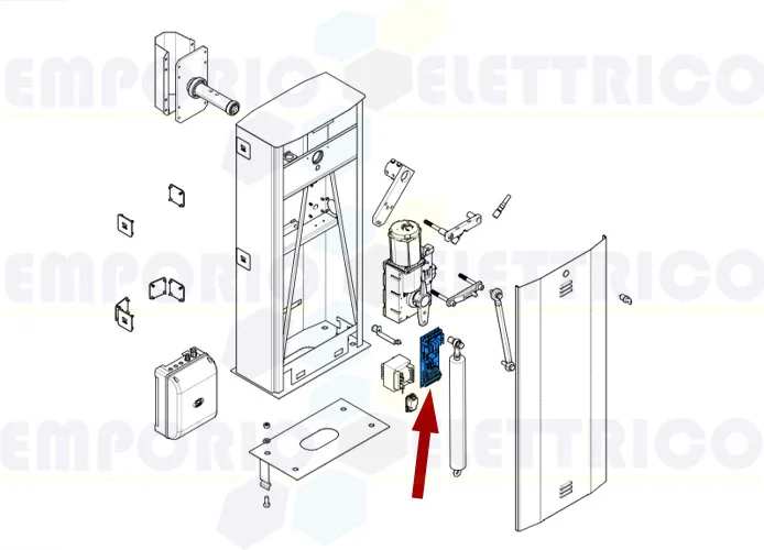 came pièce détachée carte de base zl39a g5000 88001-0192