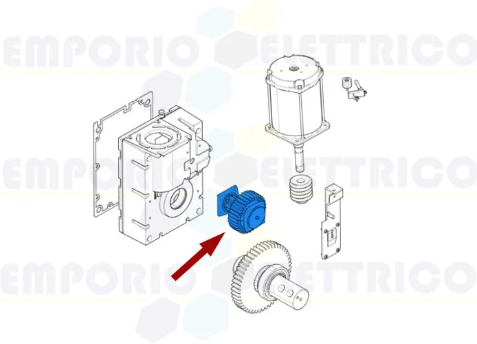 came pièce détachée groupe prèmiere réduction g3000 119rig415