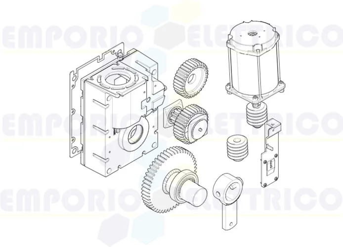 came page pièces détachées pour barrière gearmotor-g2500