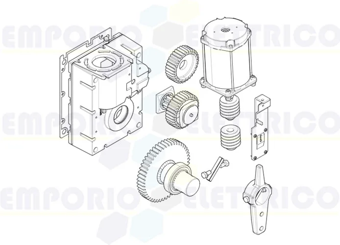 came page pièces détachées pour barrière gearmotor-g6000