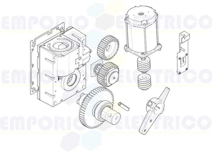 came page pièces détachées pour barrière gearmotor-g3750