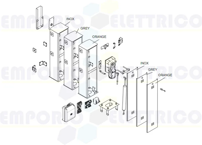 came page pièces détachées pour barrière g4000-g4001-g4000n 