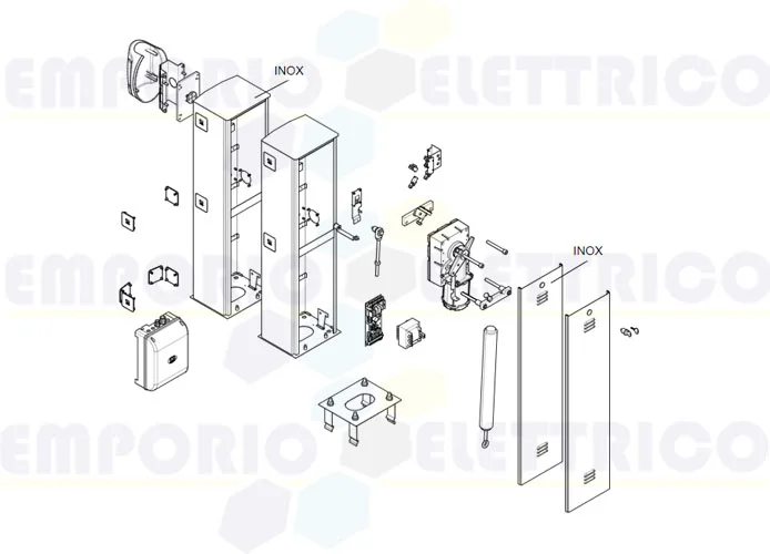 came page pièces détachées pour barrière g3750-g3751 v.1 