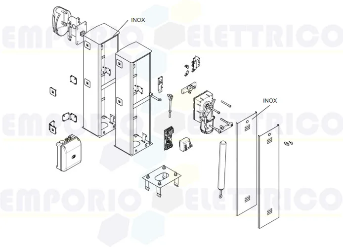 came page pièces détachées pour barrière g3750-g3751 