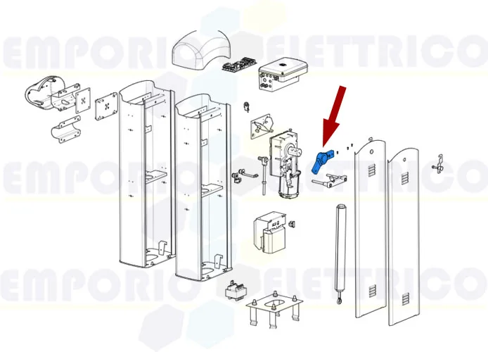 came pièce détachée bras d'équilibrage g3000 119rig423  