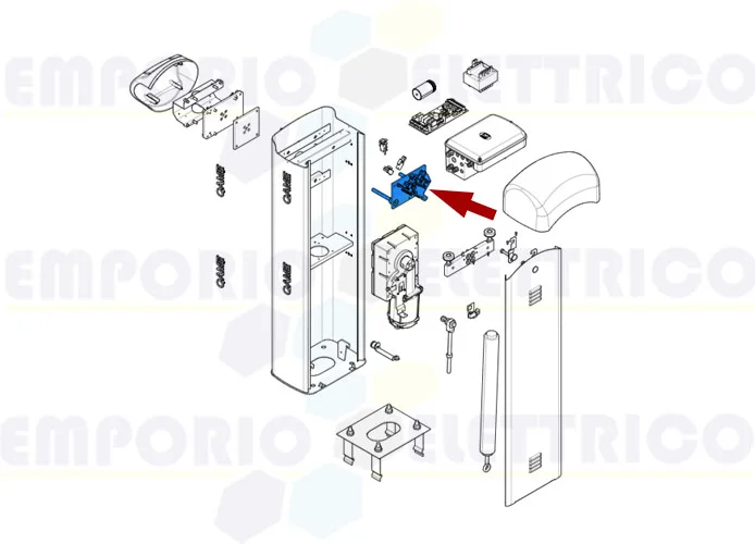 came pièce détachée butée mécanique barrière g4040z g4041z 119rig177