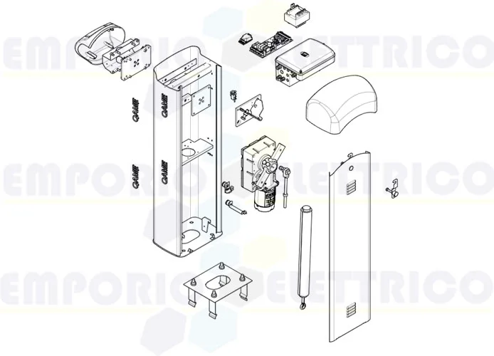 came page pièces détachées pour barrières g4040ezt v.1