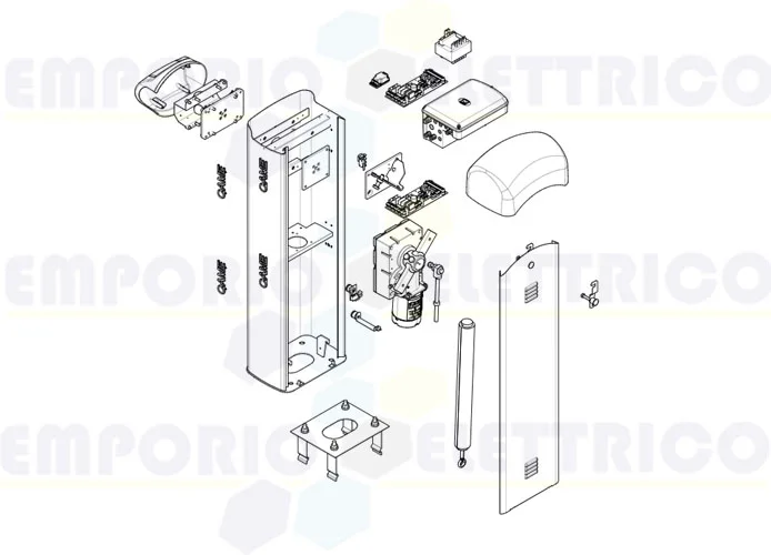 came page pièces détachées pour barrières g4040ezt v.0 