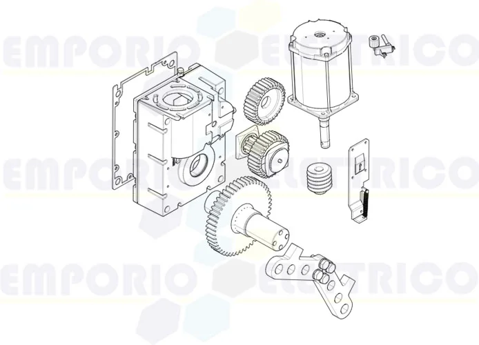 came page pièces détachées pour barrières gearmotor-gt4