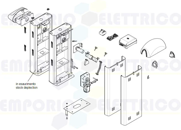 came page pièces détachées pour barrières g2080e-g2080ie 