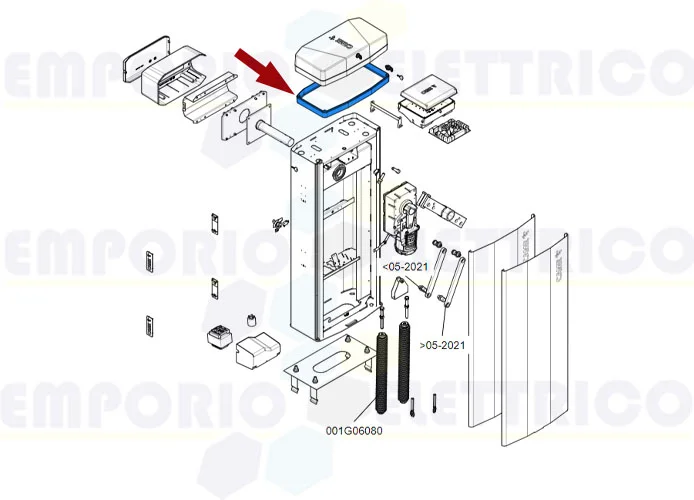 came pièce détachée couronne éclairage gt8 2pcs 88003-0125