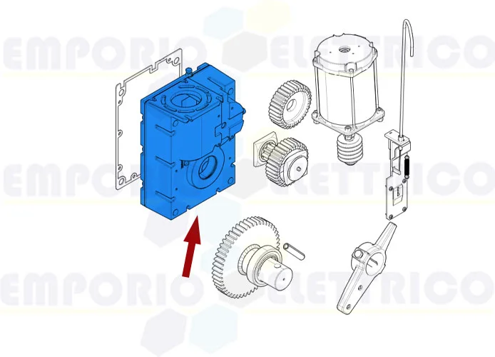 came pièce détachée boîte motoréducteur g12000 119rig102