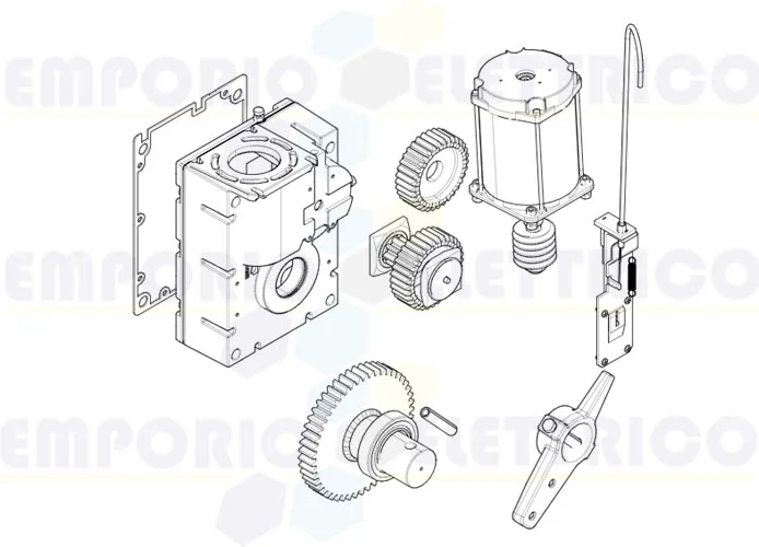 came page pièces détachées pour barrières gearmotor-g12000