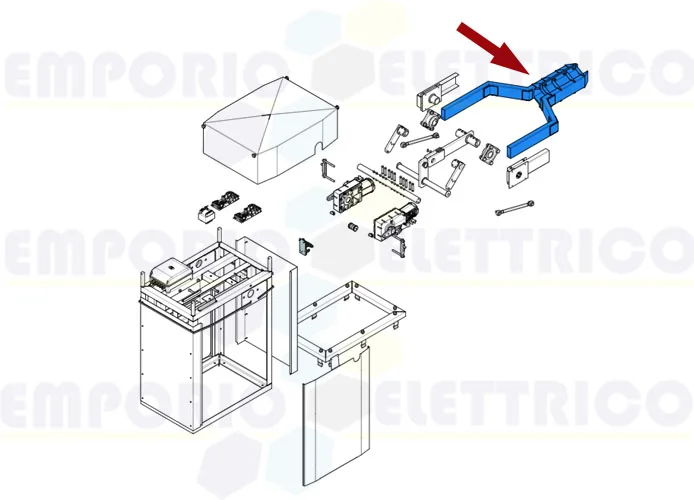 came pièce détachée fourche fixation tige barrière g12000 119rig111