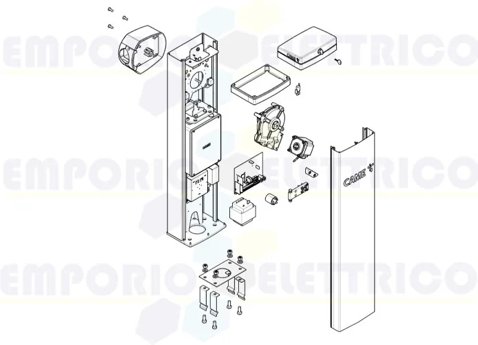 came page pièces détachées pour barrière gpt40ags