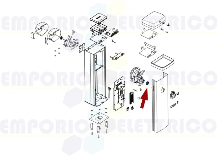 came pièce détachée poignée déverrouillage gpx40 2pcs 88003-0047