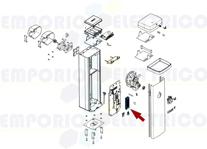 came pièce détachée alimentation switching gpx40 88003-0050