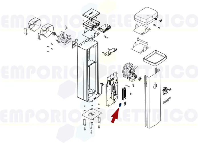 came pièce détachée carte alimentation gpx40 88003-0051