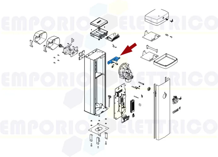 came pièce détachée butée mécanique pour dumper gpx40mgc 88003-0093