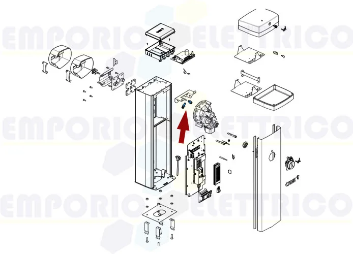 came pièce détachée dumper pour gpx40mgc 88003-0096