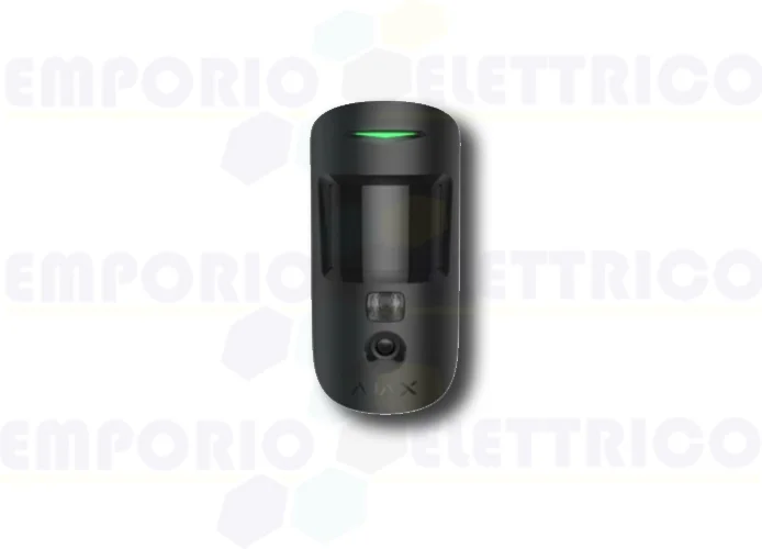 ajax détecteur de mouvement wireless noir motioncam (phod) 39289
