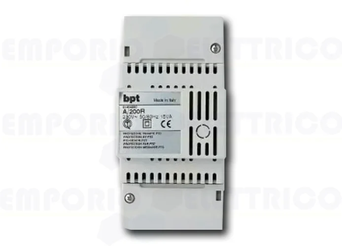 came bpt alimentation 230v, 50hz, 15 va, module de 4 unités 61404100