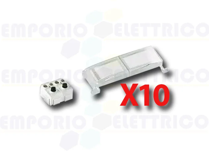 came bpt kit 10 x bouton double série targha khpd 61814200