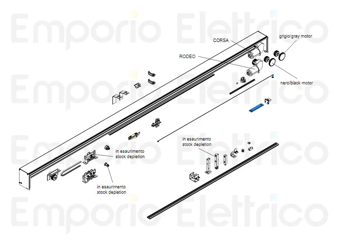 came pièce détachée plaque fixation vantail corsa rodeo 1m 119rip020