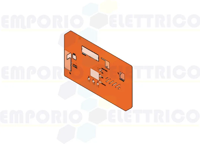 faac pièce détachée couverture carte e 124 a 63001355